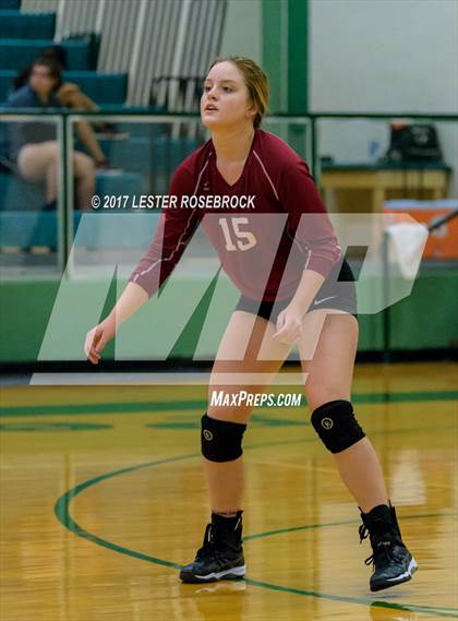 Thumbnail 1 in Floresville vs. Pearsall (Pearsall VB Tournament) photogallery.