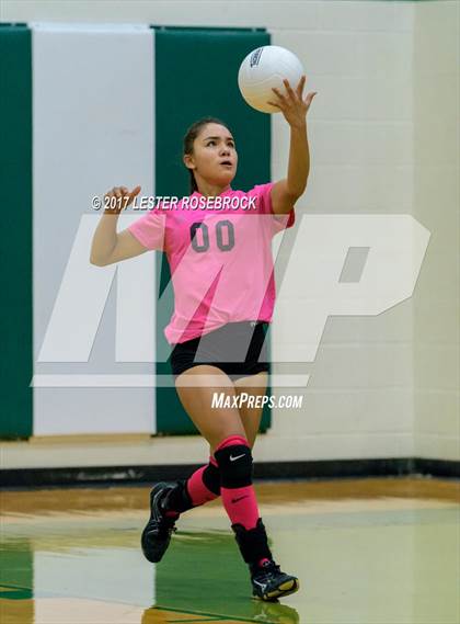 Thumbnail 3 in Floresville vs. Pearsall (Pearsall VB Tournament) photogallery.