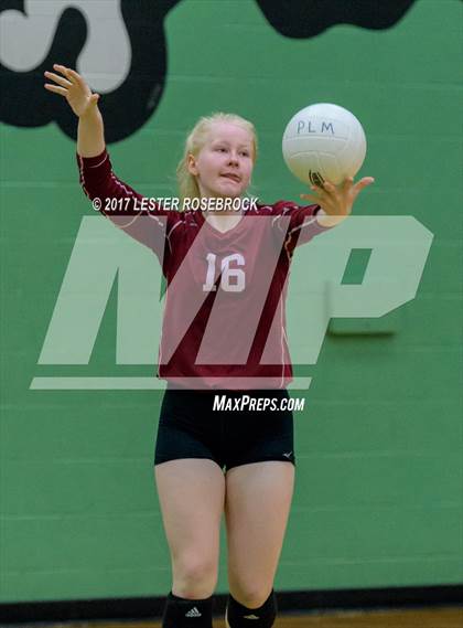 Thumbnail 3 in Floresville vs. Pearsall (Pearsall VB Tournament) photogallery.