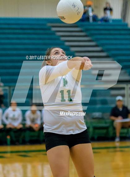 Thumbnail 2 in Floresville vs. Pearsall (Pearsall VB Tournament) photogallery.