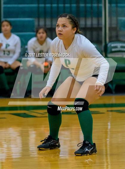 Thumbnail 3 in Floresville vs. Pearsall (Pearsall VB Tournament) photogallery.