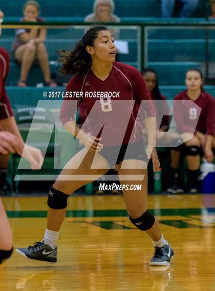 Thumbnail 2 in Floresville vs. Pearsall (Pearsall VB Tournament) photogallery.