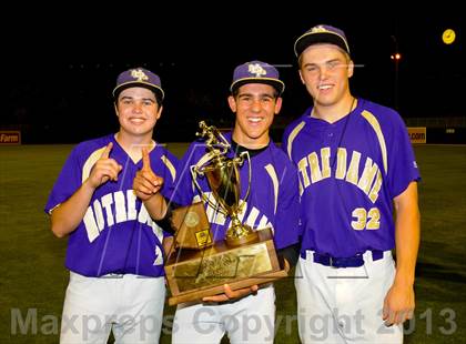 Thumbnail 1 in Notre Dame Prep vs. Sunnyslope (AIA D2 Final) photogallery.