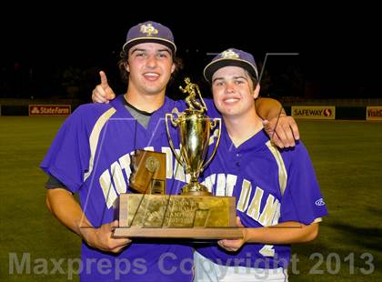 Thumbnail 2 in Notre Dame Prep vs. Sunnyslope (AIA D2 Final) photogallery.