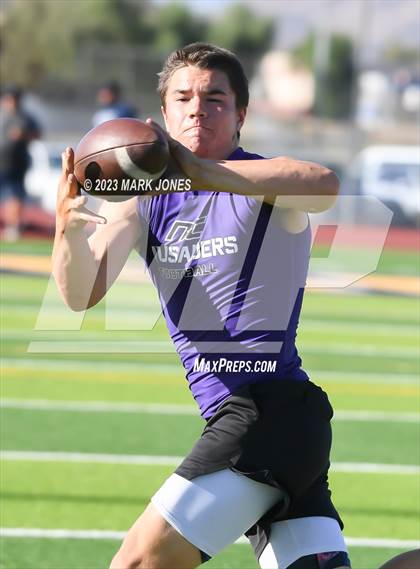 Thumbnail 2 in Northwest Christian vs  Goldwater (Goldwater 7v7) photogallery.