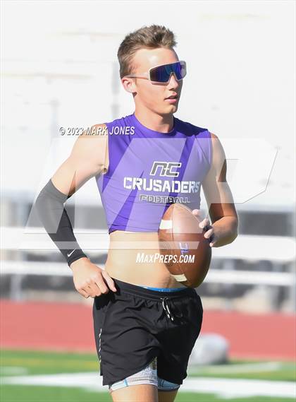 Thumbnail 2 in Northwest Christian vs  Goldwater (Goldwater 7v7) photogallery.