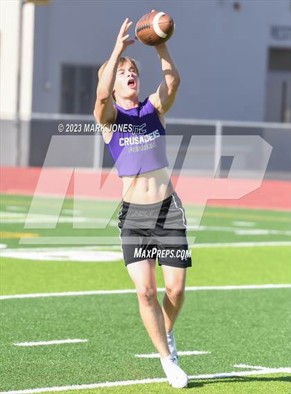 Thumbnail 2 in Northwest Christian vs  Goldwater (Goldwater 7v7) photogallery.