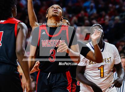 Thumbnail 2 in Bellevue West vs. Omaha Westside (NSAA Class A Semifinal) photogallery.