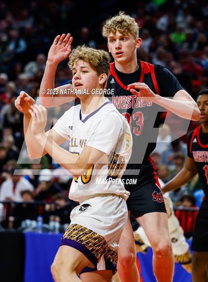Thumbnail 3 in Bellevue West vs. Omaha Westside (NSAA Class A Semifinal) photogallery.