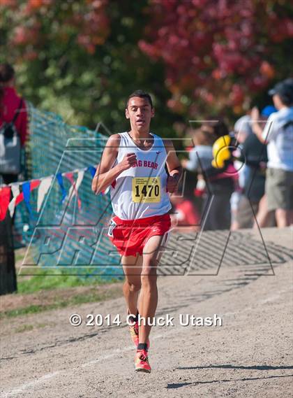 Thumbnail 3 in CIF State Cross Country Championships (D4 Boys Race) photogallery.