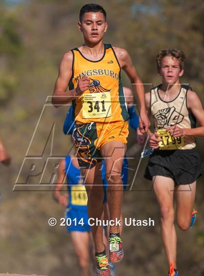 Thumbnail 2 in CIF State Cross Country Championships (D4 Boys Race) photogallery.