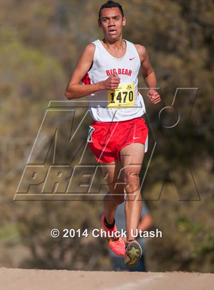 Thumbnail 1 in CIF State Cross Country Championships (D4 Boys Race) photogallery.