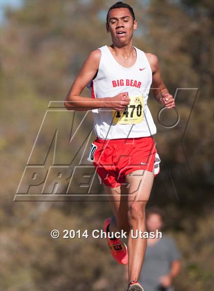 Thumbnail 3 in CIF State Cross Country Championships (D4 Boys Race) photogallery.