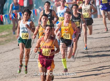 Thumbnail 1 in CIF State Cross Country Championships (D4 Boys Race) photogallery.