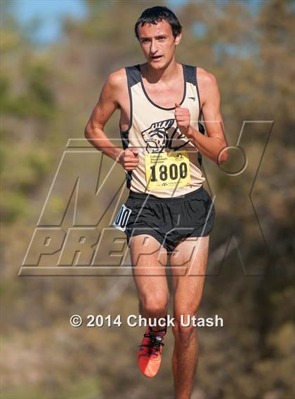 Thumbnail 1 in CIF State Cross Country Championships (D4 Boys Race) photogallery.