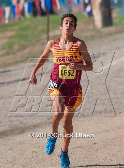 Thumbnail 3 in CIF State Cross Country Championships (D4 Boys Race) photogallery.