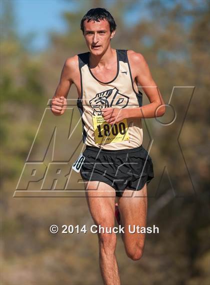 Thumbnail 2 in CIF State Cross Country Championships (D4 Boys Race) photogallery.