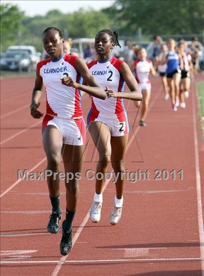 Thumbnail 3 in Texas Region II 16-5A District Meet photogallery.