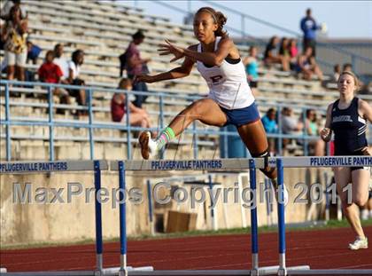 Thumbnail 3 in Texas Region II 16-5A District Meet photogallery.