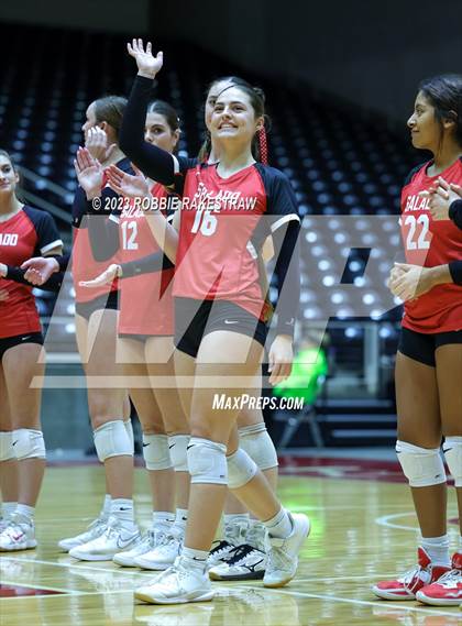 Thumbnail 3 in Randall vs. Salado (UIL 4A Volleyball Semifinal) photogallery.