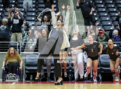 Thumbnail 3 in Randall vs. Salado (UIL 4A Volleyball Semifinal) photogallery.