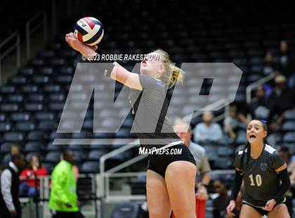Thumbnail 3 in Randall vs. Salado (UIL 4A Volleyball Semifinal) photogallery.