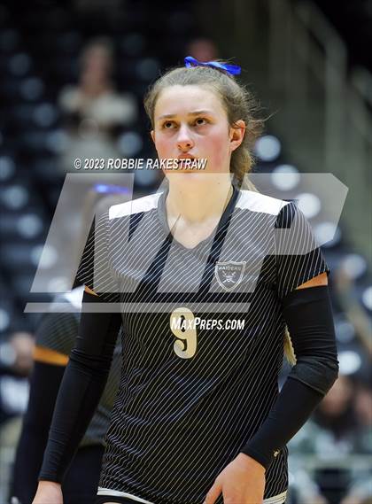Thumbnail 3 in Randall vs. Salado (UIL 4A Volleyball Semifinal) photogallery.