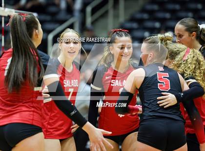 Thumbnail 2 in Randall vs. Salado (UIL 4A Volleyball Semifinal) photogallery.