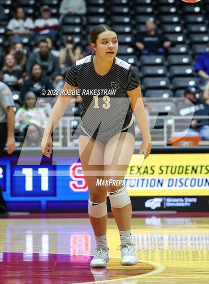 Thumbnail 3 in Randall vs. Salado (UIL 4A Volleyball Semifinal) photogallery.
