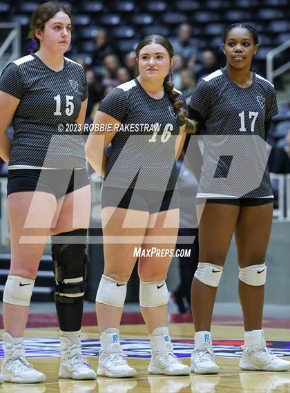 Thumbnail 1 in Randall vs. Salado (UIL 4A Volleyball Semifinal) photogallery.
