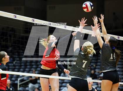 Thumbnail 3 in Randall vs. Salado (UIL 4A Volleyball Semifinal) photogallery.