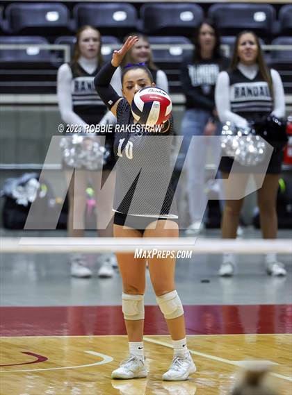 Thumbnail 2 in Randall vs. Salado (UIL 4A Volleyball Semifinal) photogallery.