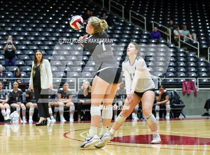 Thumbnail 3 in Randall vs. Salado (UIL 4A Volleyball Semifinal) photogallery.