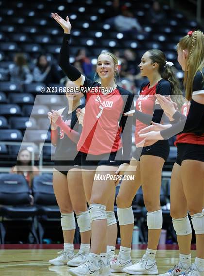 Thumbnail 2 in Randall vs. Salado (UIL 4A Volleyball Semifinal) photogallery.