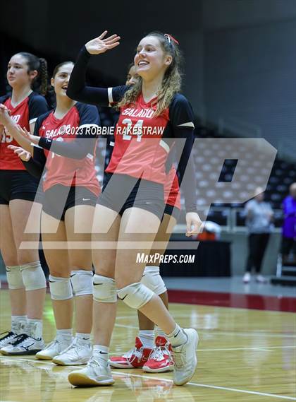 Thumbnail 2 in Randall vs. Salado (UIL 4A Volleyball Semifinal) photogallery.