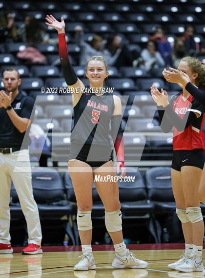 Thumbnail 3 in Randall vs. Salado (UIL 4A Volleyball Semifinal) photogallery.