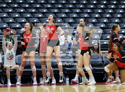 Thumbnail 2 in Randall vs. Salado (UIL 4A Volleyball Semifinal) photogallery.
