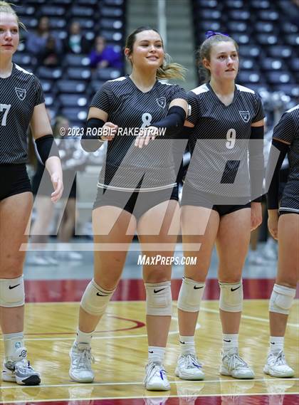 Thumbnail 3 in Randall vs. Salado (UIL 4A Volleyball Semifinal) photogallery.