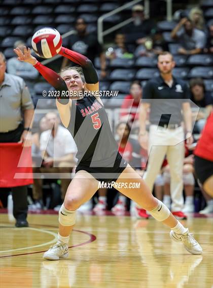 Thumbnail 2 in Randall vs. Salado (UIL 4A Volleyball Semifinal) photogallery.
