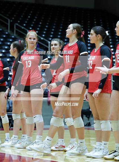 Thumbnail 1 in Randall vs. Salado (UIL 4A Volleyball Semifinal) photogallery.