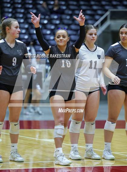 Thumbnail 1 in Randall vs. Salado (UIL 4A Volleyball Semifinal) photogallery.