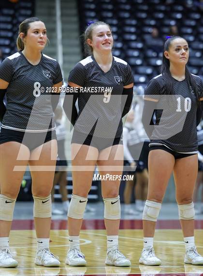 Thumbnail 3 in Randall vs. Salado (UIL 4A Volleyball Semifinal) photogallery.