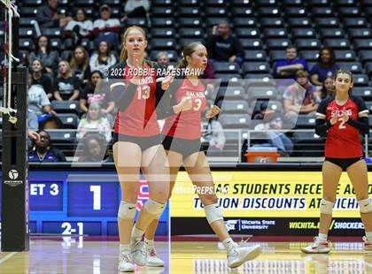Thumbnail 3 in Randall vs. Salado (UIL 4A Volleyball Semifinal) photogallery.