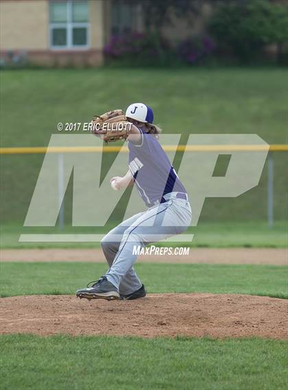 Thumbnail 1 in Jamestown vs Clarion Area (PIAA District 9/10 Semifinal) photogallery.