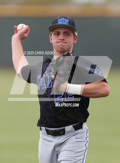 Thumbnail 2 in Mesquite vs Ironwood Ridge(AIA 4A Baseball Round 2A) photogallery.