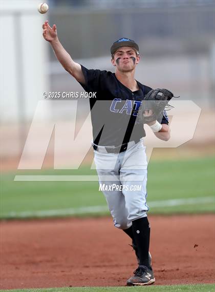 Thumbnail 3 in Mesquite vs Ironwood Ridge(AIA 4A Baseball Round 2A) photogallery.