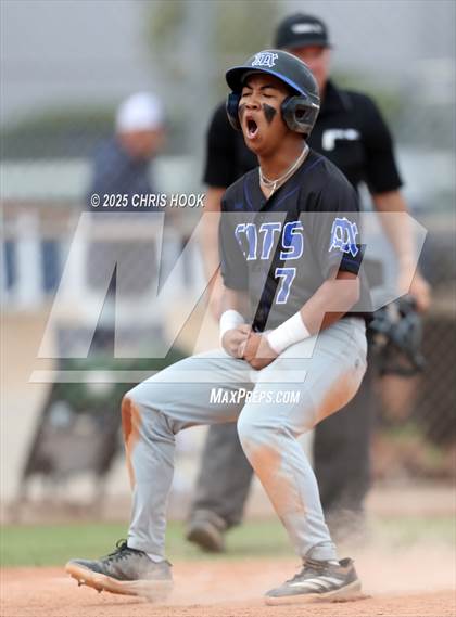Thumbnail 2 in Mesquite vs Ironwood Ridge(AIA 4A Baseball Round 2A) photogallery.