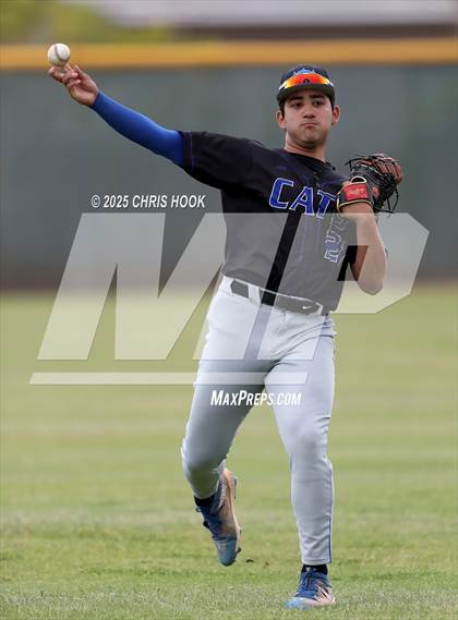 Thumbnail 2 in Mesquite vs Ironwood Ridge(AIA 4A Baseball Round 2A) photogallery.