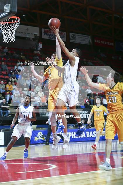 Thumbnail 3 in Canton vs Health Sciences Charter (NYSPHSAA Class B Semifinal) photogallery.