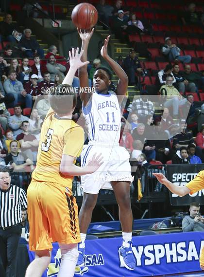 Thumbnail 2 in Canton vs Health Sciences Charter (NYSPHSAA Class B Semifinal) photogallery.